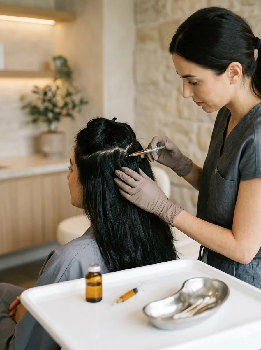 HM Saç Ekimi'nde HM Signature Hair Cocktail tedavisi